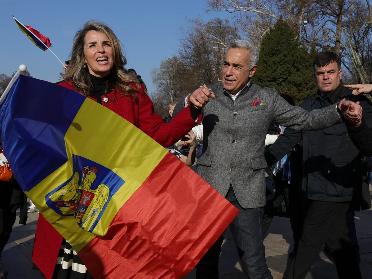 Cristela și Călin Georgescu - Foto: INQUAM PHOTOS / Octav Ganea