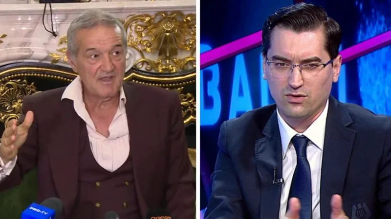 Gigi Becali și Răzvan Burleanu / Foto: Colaj capturi Digi Sport
