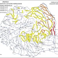METEO Avertizare INHGA: Cod galben și portocaliu de viituri în 12 bazine hidrografice din România - Foto: INHGA(imagine cu rol ilustrativ)