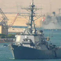 Nave de război iraniene au vrut să sechestreze două petroliere. Au fugit de Flota V a SUA (imagine cu rol ilustrativ)-Foto: US Navy