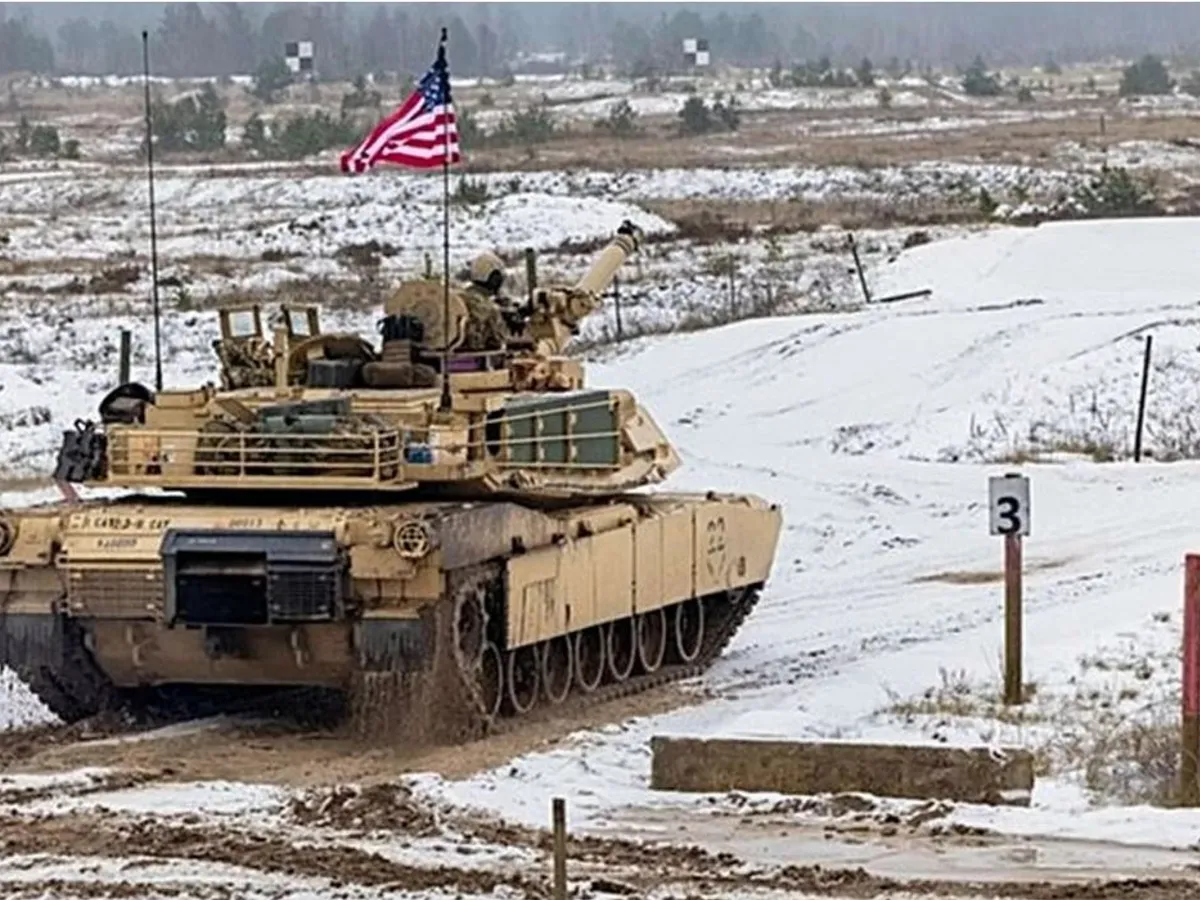 Tancul M1 Abrams rămâne coloana vertebrală a forțelor terestre grele - Foto: US Army