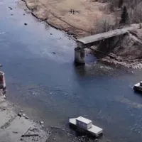 Secțiunea din pod furată de hoții de fier vechi/Foto: captură video