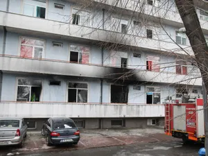 Incendiul de la Institutul "Matei Balş", de pe 29 ianuarie 2021 - Foto: INQUAM PHOTOS/Octav Ganea