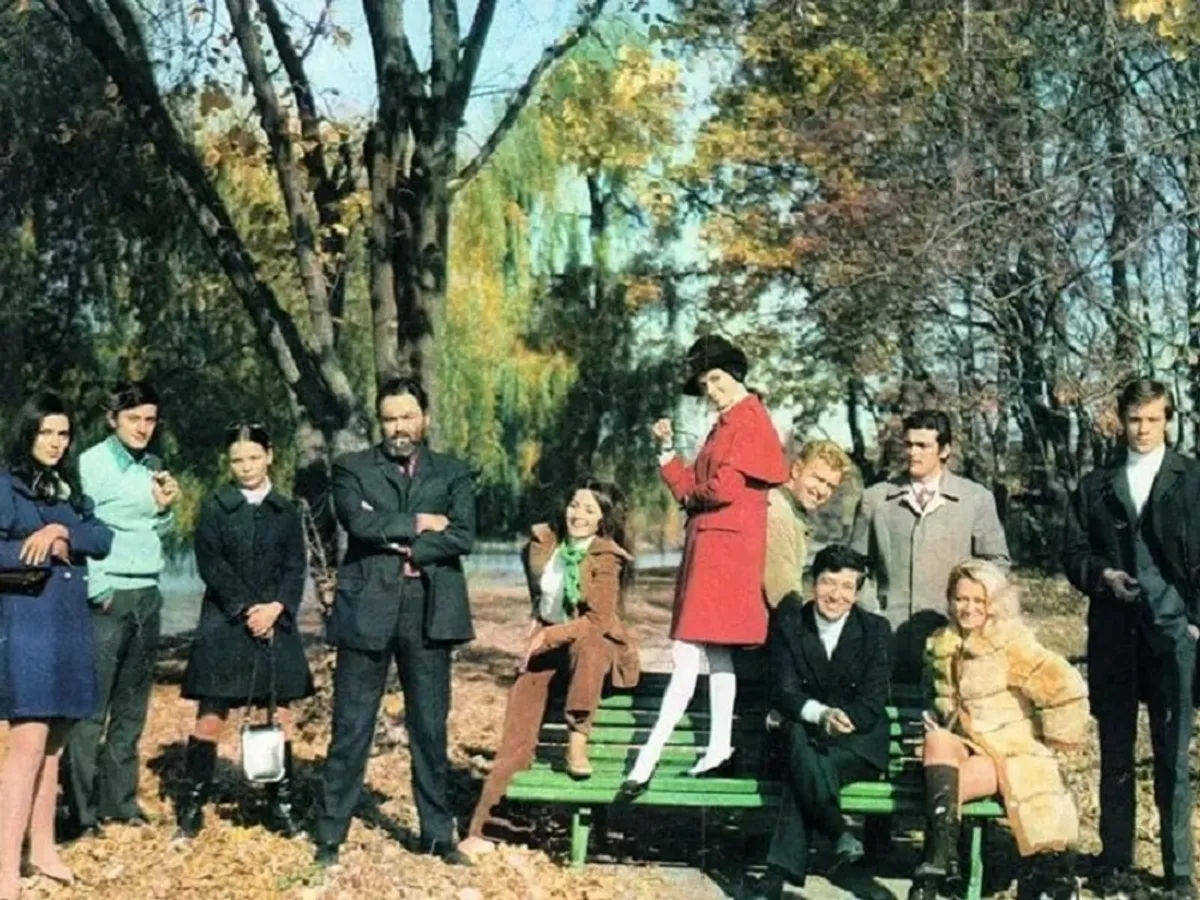 Foto grup actori 1969