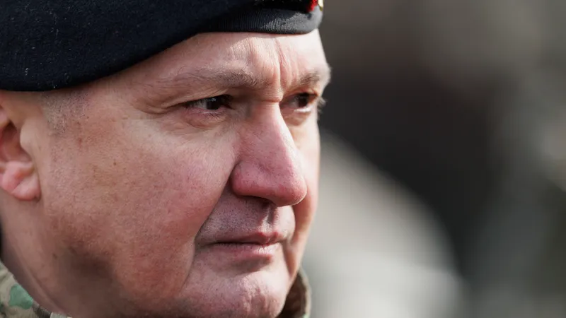Generalul Vlad Gheorghiţă, în Poligonul Smârdan, la Steadfast Dart 25 - Foto: INQUAM PHOTOS/Bogdan Buda