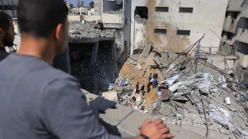 Purtătorul de cuvânt al Hamas, Abdel-Latif Al-Qanoua, ucis într-un atac aerian israelian în Gaza - FOTO: Profimedia(imagine cu rol ilustrativ)