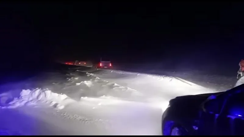 Prima ninsoare mai serioasă, primul „iad alb”: drumuri închise, mașini blocate, accidente / Foto: captură video