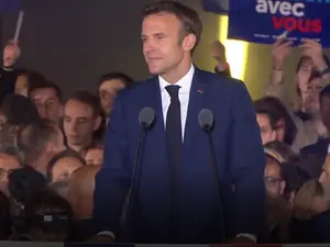 Emmanuel Macron. Sursa: Twiter screenshot