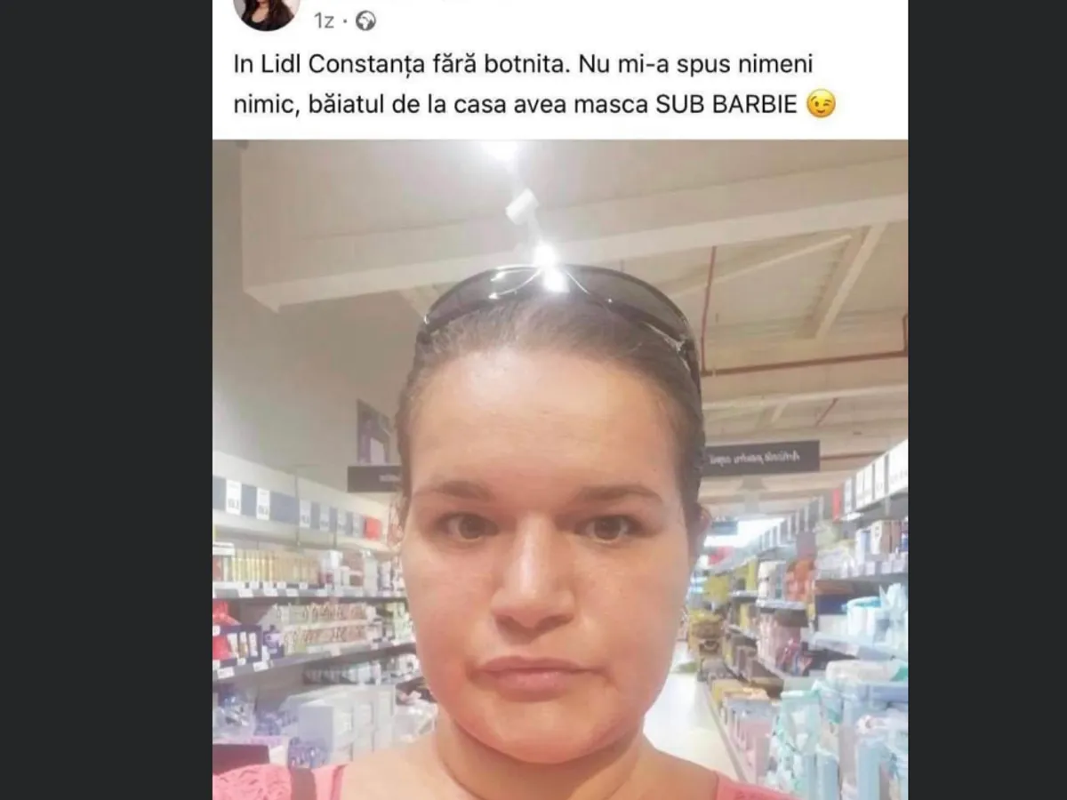 O persoană care se laudă pe Facebook că a încalcat legea