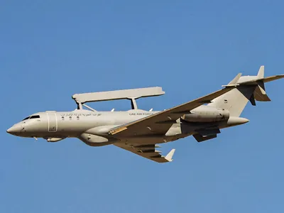 Saab GlobalEye va  înlocui flota sa de 14 aeronave E-3A Sentry. ale SUA - Foto: Profimedia Images (imagine cu  rol ilustrativ)