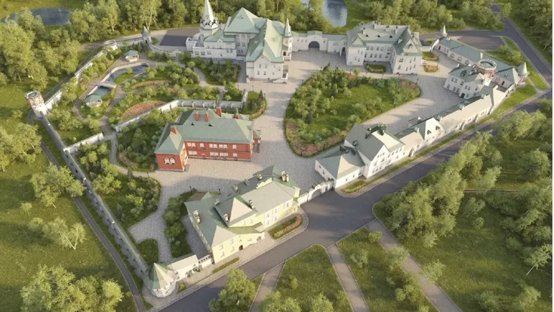 Renovarea reședințee patriarhului Kiril de la St. Petersburg a costat 43 de milioane de dolari Foto: The Moscow Times