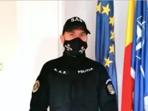 Negociatorul Poliției Iași, ca în filmele americane/FOTO: ziaruldeiasi.ro