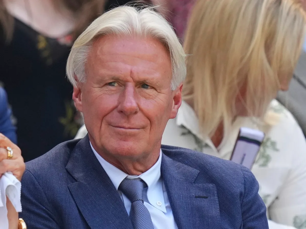 Bjorn Borg, la Wimbledon, iulie 2025 - Foto: Profimedia Images