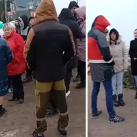 VIDEO Rusoaicele amenință că vor lua cu asalt Ucraina în căutarea soților lor pe câmpul de luptă - FOTO: TWITTER/Fatih Cosmic