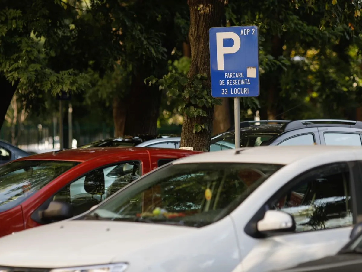 Parcare de reşedinţă în Sectorul 2 - Foto: INQUAM PHOTOS/George Călin