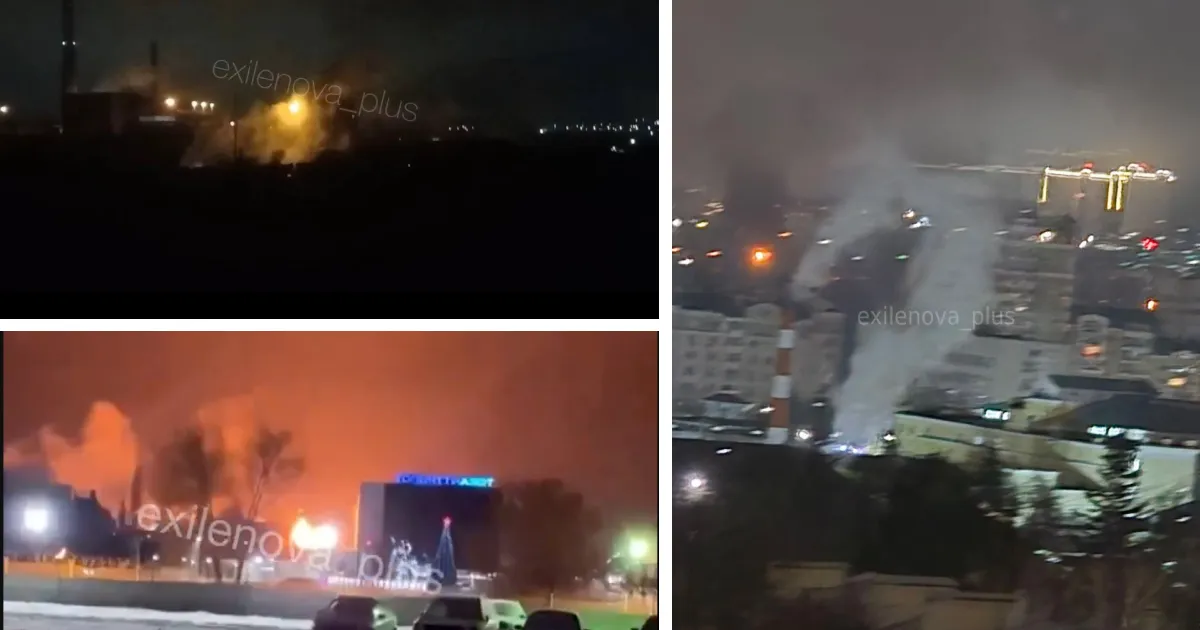 VIDEO Rușii resimt teroarea războiului lui Putin. Dronele fac prăpăd în Rusia. Pene de curent, școli închise • Newsweek România