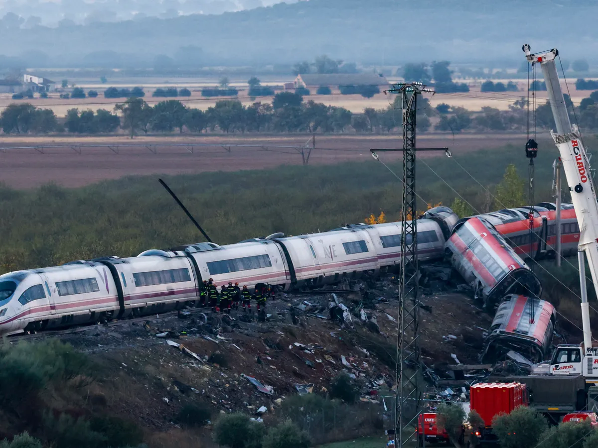 Accident de tren în Spania - Foto: Profimedia Images
