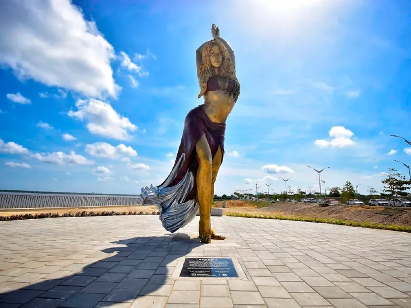 Shakira are o statuie în orașul natal din Columbia - Foto: profimediaimages.ro