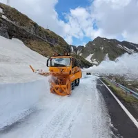 Transfăgărășanul se va deschide în următoarele două săptămâni. E mai puțină zăpadă față de alți ani - Foto: Facebook / DRDP