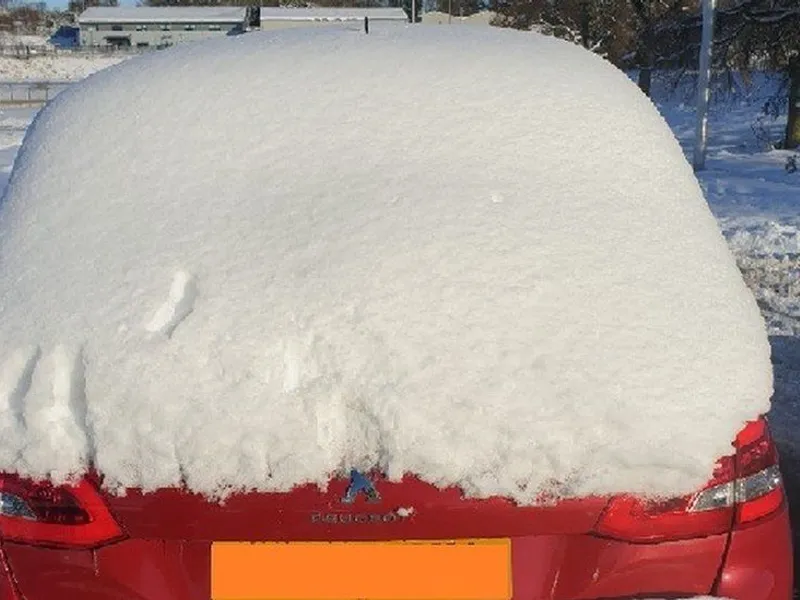 Luneta era acoperită în totalitate Foto: Police Scotland