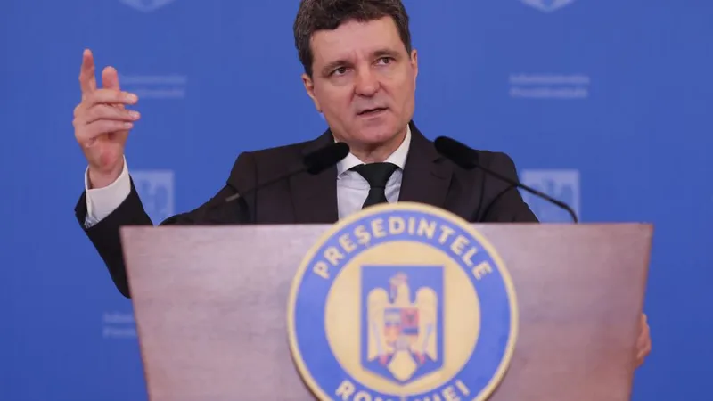 Nicuşor Dan, la prima sa conferinţă de presă, ca preşedinte - Foto: INQUAM PHOTOS/George Călin