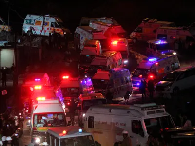 Ambulanțe în Indian - Foto: Profimedia Images (rol ilustrativ)