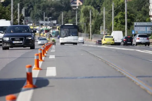 A apărut prima bandă unică pentru transportul în comun/FOTO: ziaruldeiasi.ro