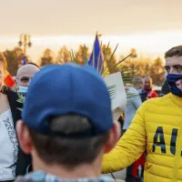 Diana Șosoacă și George Simion (InquamPhotos / Liviu Chirica)