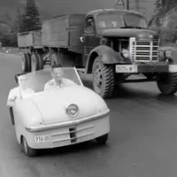 Prototipul de microcar dezvoltat de Radu Manicatide. - Foto: Facebook/TopGear România