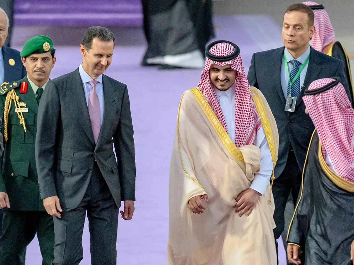 Assad la reuniunea Ligii Arabe-Foto: Profimedia Images