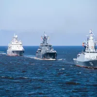 Nave de război rusești - Foto: Profimedia Images - Caracter ilustrativ