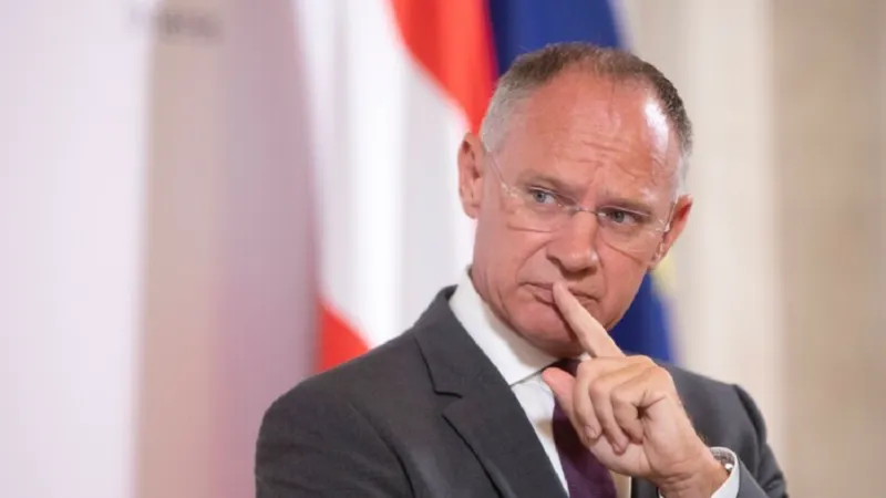 Gerhard Karner, ministrul austria de INterne- Foto: Profimedia Images
