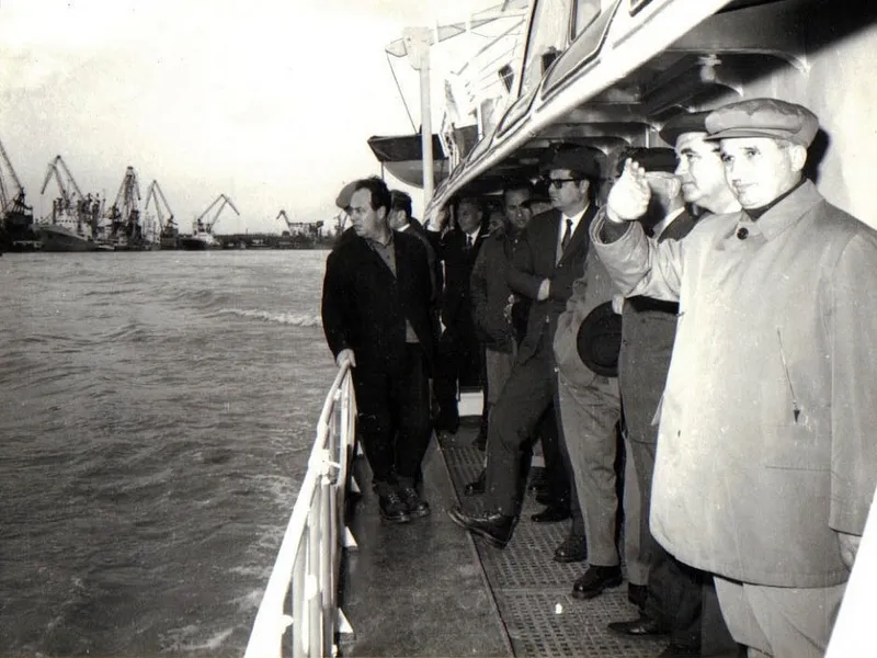 Ce-l enerva pe Nicolae Ceaușescu la inundațiile din România din anii '70 - Foto: Fototeca online a comunismului românesc - cota 34/1970