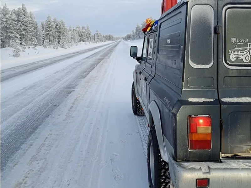 Aventura vieții: 3 mașini Aro vechi de 20 ani, 9.000 km până la Capul Nord. „Sunt mai bune” - Foto: Asociaţia NapocAro