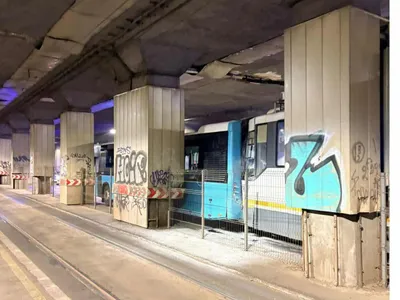 Accidentul din Pasajul Victoriei - Foto: Facebook/Info Trafic