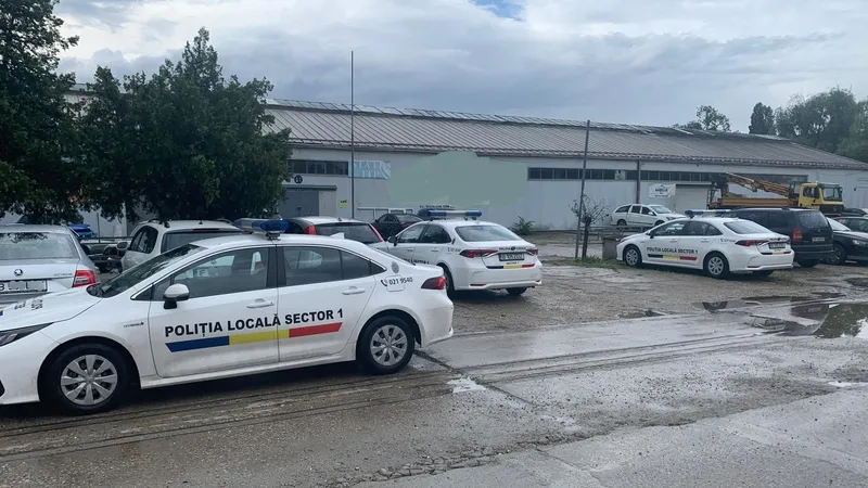 Ce a făcut o agentă de la Poliția Locală S1 când au venit mascații - Foto: Facebook/ Poliția Locală Sector 1 - modificată - (rol ilustrativ)