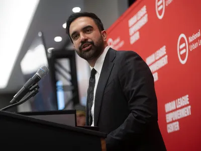 Zohran Mamdani, noul primar democrat de ultra-stânga al New York-ului - Foto: Profimedia Images