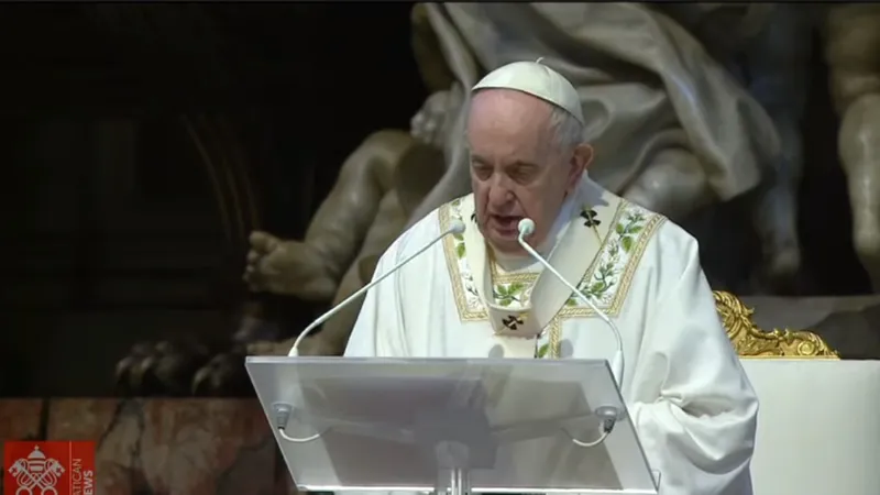 Papa Francisc. Captură video Vatican News