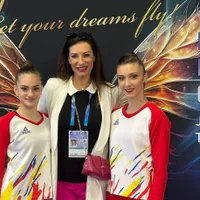 România, în finalele de la panglică și individual compus la Europenele de gimnastică ritmică - Foto: Facebook / Federatia Romana de Gimnastica Ritmica
