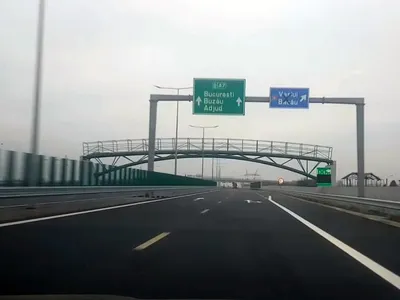 Noul tronson din autostrada A7/FOTO: YouTube (captură)