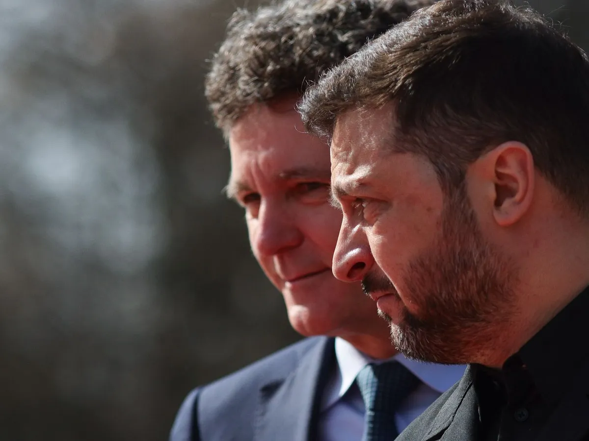 Nicușor Dan și Zelensky Foto: Inquam Photos / Octav Ganea
