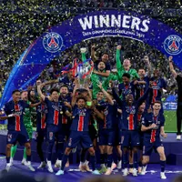 PSG a umilit Inter în finala Ligii Campionilor, 5-0. Sărbătoare cu bătaie, la Paris: 294 arestări - Foto: Profimedia Images
