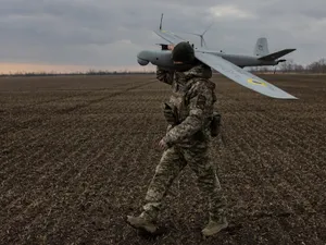 Teroare în Rusia. Atac cu drone în regiunea Kursk. Un spital și mai multe locuințe au fost avariate - Foto: Facebook/Volodimir Zelenski - Caracter ilustrativ