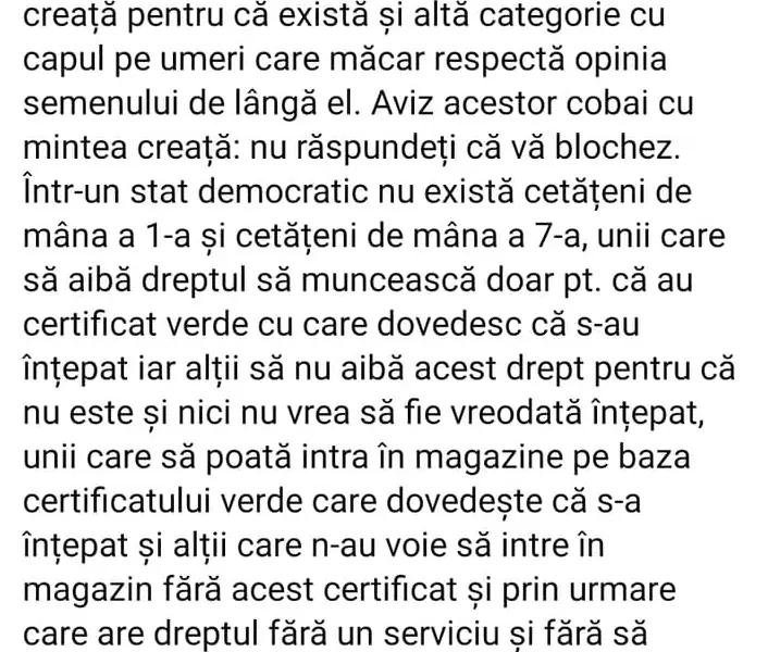 Fără speranță. Profesorii promovează masiv mesaje antivaccin pe grupurile de învățământ