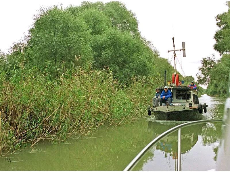 Nou incident în Delta Dunării. O barcă cu doi oameni nu a reușit să ancoreze. Ce a urmat? - Foto: Arhiva