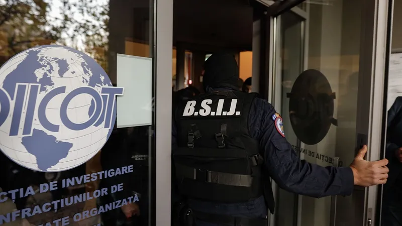 Traficanți de droguri prinși de poliție și DIICOT - Foto: Inquam Photos / George Călin (rol ilustrativ)