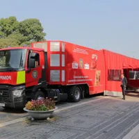 Tirurile de terapie intensivă ale lui Arafat au tratat 600 de pacienți și s-au stricat de 4 ori. Foto DSU