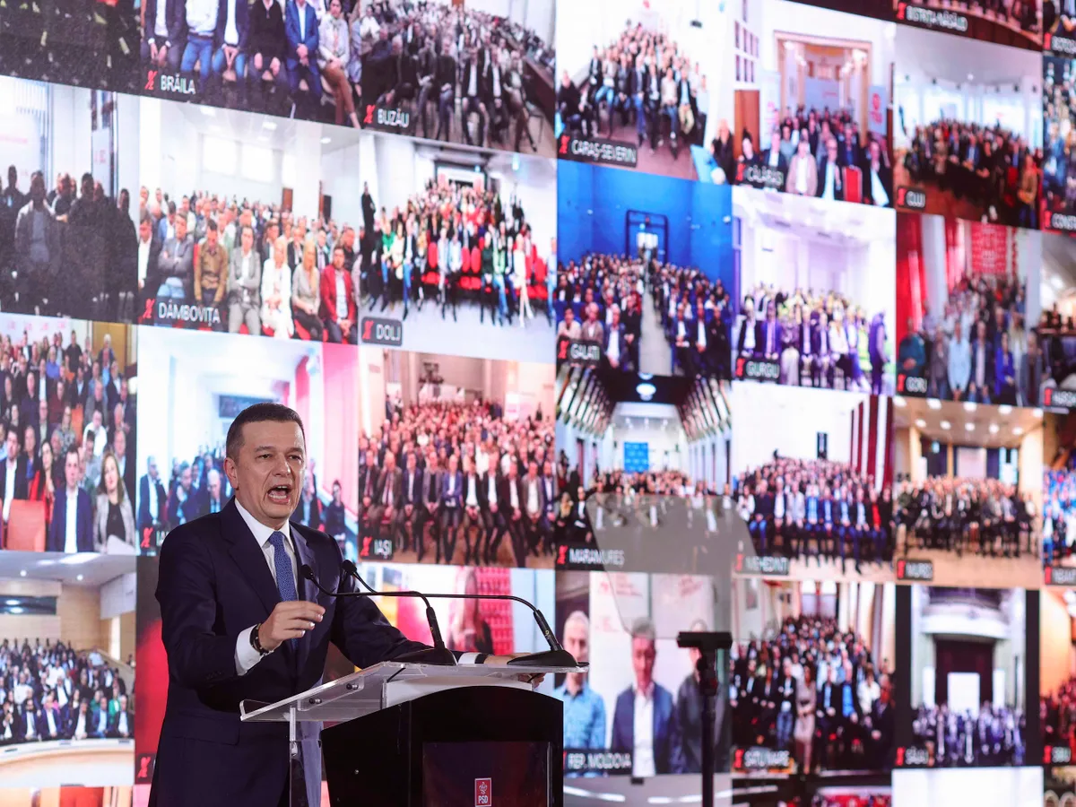 Grindeanu la PSD - Foto: INQUAM PHOTOS / Octav Ganea