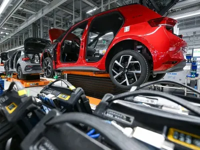 Linie de asamblare VW din Zwickau, Saxonia - Foto: Profimedia Images (Imagine cu rol ilustrativ)