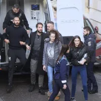 Frații Tate și „îngerii” lor/Foto: Profimedia Images
